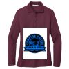 Ladies Silk Touch Long Sleeve Polo Thumbnail