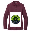 Ladies Silk Touch Long Sleeve Polo Thumbnail