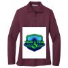 Ladies Silk Touch Long Sleeve Polo Thumbnail