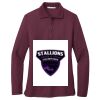 Ladies Silk Touch Long Sleeve Polo Thumbnail