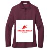 Ladies Silk Touch Long Sleeve Polo Thumbnail