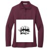 Ladies Silk Touch Long Sleeve Polo Thumbnail