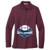 Ladies Silk Touch Long Sleeve Polo Thumbnail