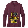 Ladies Silk Touch Long Sleeve Polo Thumbnail