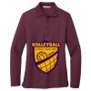 Ladies Silk Touch Long Sleeve Polo Thumbnail