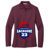 Ladies Silk Touch Long Sleeve Polo Thumbnail