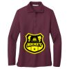 Ladies Silk Touch Long Sleeve Polo Thumbnail