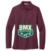 Ladies Silk Touch Long Sleeve Polo Thumbnail