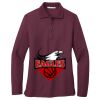 Ladies Silk Touch Long Sleeve Polo Thumbnail