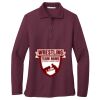 Ladies Silk Touch Long Sleeve Polo Thumbnail