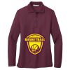 Ladies Silk Touch Long Sleeve Polo Thumbnail