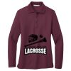 Ladies Silk Touch Long Sleeve Polo Thumbnail
