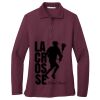 Ladies Silk Touch Long Sleeve Polo Thumbnail