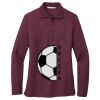 Ladies Silk Touch Long Sleeve Polo Thumbnail