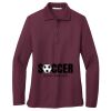 Ladies Silk Touch Long Sleeve Polo Thumbnail