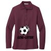 Ladies Silk Touch Long Sleeve Polo Thumbnail
