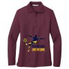 Ladies Silk Touch Long Sleeve Polo Thumbnail