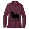 Ladies Silk Touch Long Sleeve Polo Thumbnail