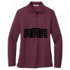 Ladies Silk Touch Long Sleeve Polo Thumbnail