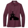 Ladies Silk Touch Long Sleeve Polo Thumbnail