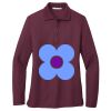 Ladies Silk Touch Long Sleeve Polo Thumbnail