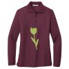 Ladies Silk Touch Long Sleeve Polo Thumbnail