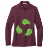Ladies Silk Touch Long Sleeve Polo Thumbnail