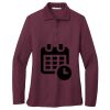 Ladies Silk Touch Long Sleeve Polo Thumbnail