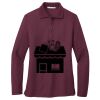 Ladies Silk Touch Long Sleeve Polo Thumbnail