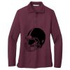 Ladies Silk Touch Long Sleeve Polo Thumbnail
