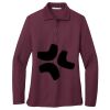 Ladies Silk Touch Long Sleeve Polo Thumbnail
