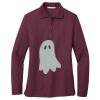 Ladies Silk Touch Long Sleeve Polo Thumbnail