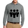 Silk Touch Long Sleeve Polo Thumbnail