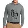 Silk Touch Long Sleeve Polo Thumbnail